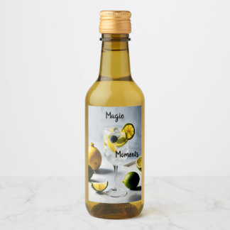 Miniatuur Magic Liquor Wijn Etiket