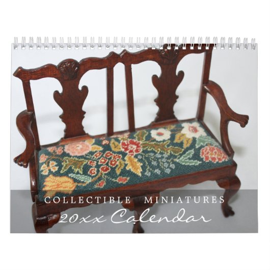 Miniatuur Meubels Collectibles Kalender (Hoes)
