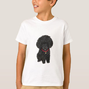 Miniatuur of Speelgoed Poedel - Zwart 1 T-shirt