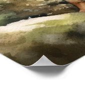 Miniatuur Pinscher Dog Art Print Poster (Hoek)