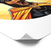 Miniatuur Pinscher Dog King Poster (Hoek)