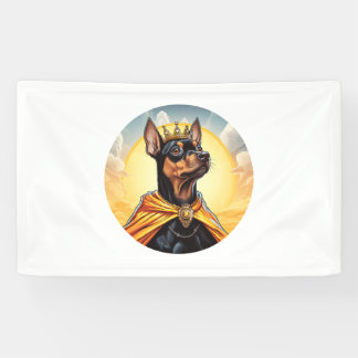 Miniatuur Pinscher Dog King Spandoek