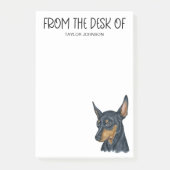 Miniatuur Pinscher Lover Post-it® Notes (Voorkant)