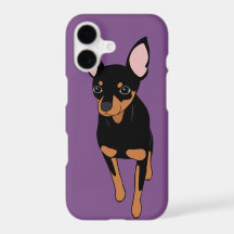 Miniatuur Pinscher Min Pin Apple iPhone 8/7 Hoesje