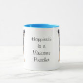 Miniatuur Pinscher Ringer Mok (Midden)