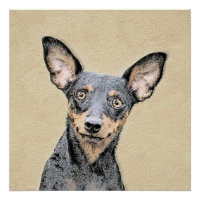 Miniatuur Pinscher-schilderkunst