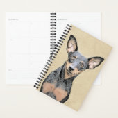 Miniatuur Pinscher-schilderkunst Planner (Display)