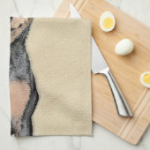 Miniatuur Pinscher-schilderkunst Theedoek (Quarter Fold)