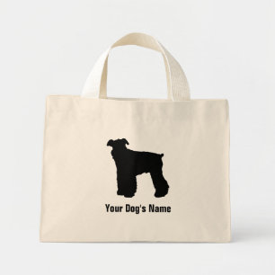 Miniatuur Schnauzer ア シ ミ ュュニチ Mini Tote Bag