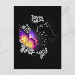 Miniatuur Schnauzer Dog in Heaven Dog Memorial Briefkaart