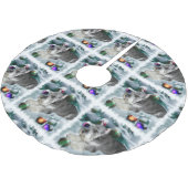 Miniatuur Schnauzer Kerstmis Kerstboom Rok (Gekanteld)