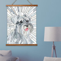 Miniatuur Schnauzer Mozaïek kunst