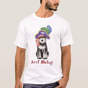 Miniatuur Schnauzer Pirate T-shirt