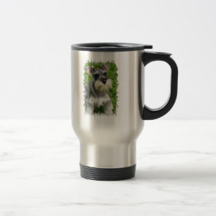 Miniatuur Schnauzer Travel Mug Reisbeker