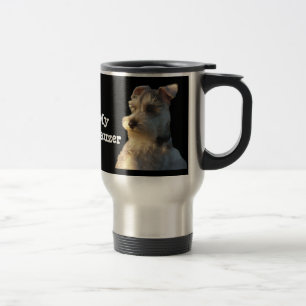 Miniatuur Schnauzer Travel Mug Reisbeker