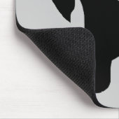 Miniatuur Schnauzers Rule Mousepad Muismat (Hoek)