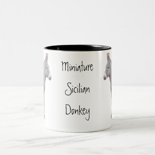 Miniatuur Siciliaanse Mok Donkey (Center)
