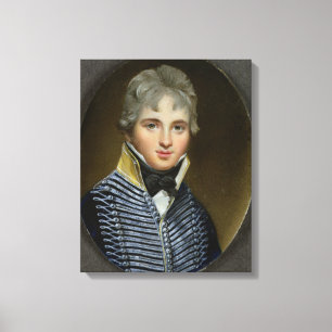 Miniatuur van William Howe de Lancey (d.1815), Cor Canvas Afdruk