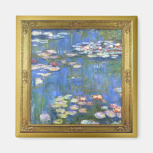 Miniatuur Waterlilies Master Piece Magnet Magneet