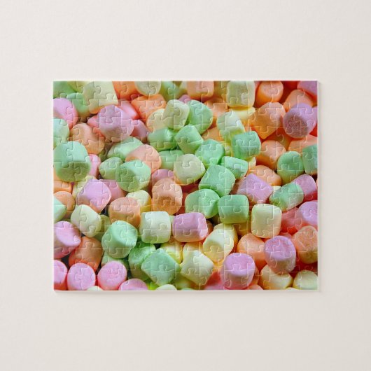 Miniatuurmarshmallows Legpuzzel (Horizontaal)