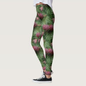 Miniatuurpine bevat Natuur patroon Leggings (Links)