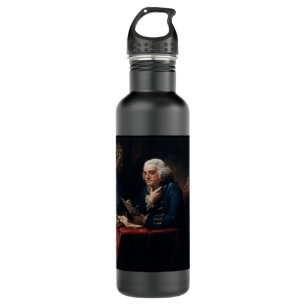 Miniatuurportret, Benjamin Franklin Founding Fathe Waterfles