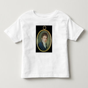 Miniatuurportret van Ludwig van Beethoven , 1802 Kinder Shirts