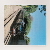 Miniatuurstoomtrein RHD Legpuzzel (Horizontaal)