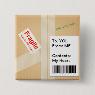 Miniatuurvak Verzendvak Aangepaste tekst Button