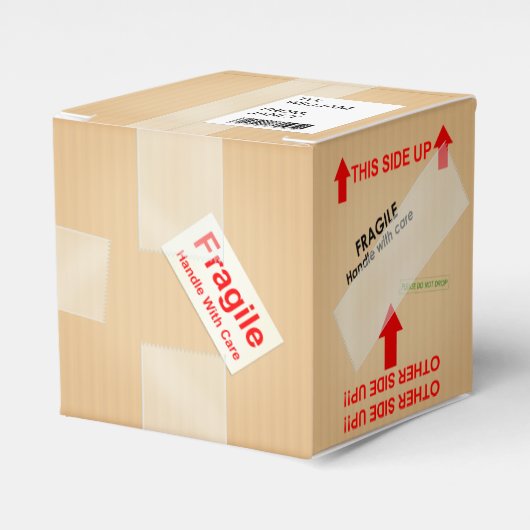 Miniatuurverzenddoos - Aangepaste cadeaudoos Bedankdoosjes (Voorkant Zijde)