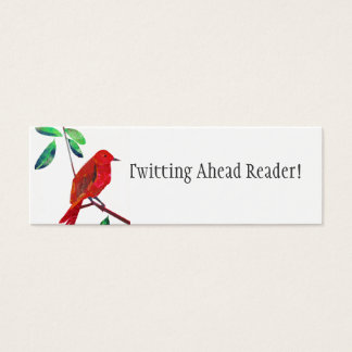Minicard voor lezen mini visitekaartjes