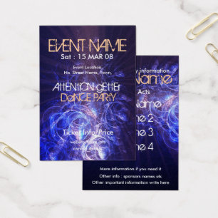 miniFLYER #005 de PARTIE d'ÉVÉNEMENT