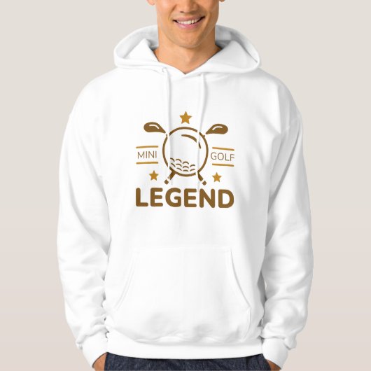Minigolf Legende Hoodie (Voorkant)