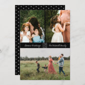 Minimaal 3 foto zwart aankondiging (Voorkant / Achterkant)