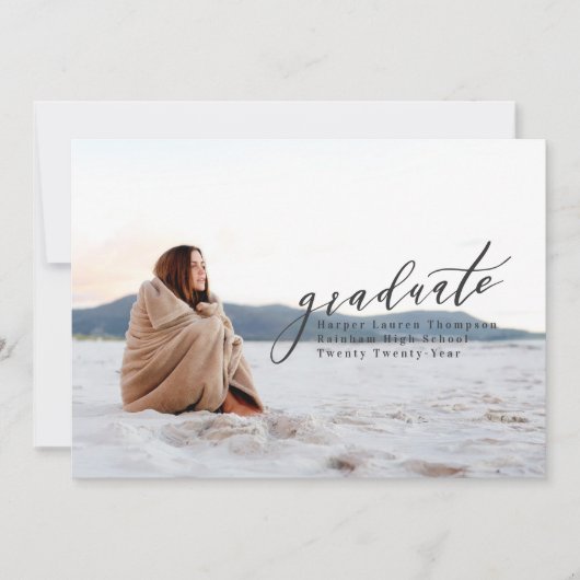 MINIMAAL AFSTUDEREN AANKONDIGING (Voorkant)