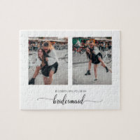 Minimaal ben je mijn Bridesmaid twee foto