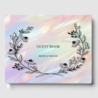 Minimaal Bloemen Gastboek Gastenboek