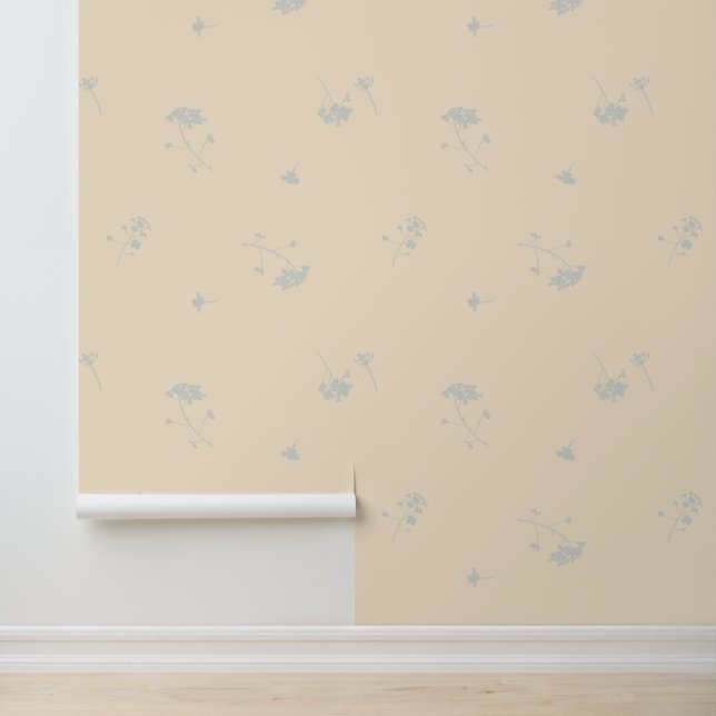 Minimaal botanisch behang (Applicatie)