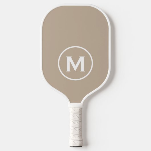Minimaal Classic Monogram Pickleball Paddle (Voorkant)