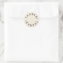 Minimaal dank u sticker Poshmark verkoper benodigd