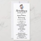 Minimaal Elegant Fotohuwelijksprogramma (Voorkant)