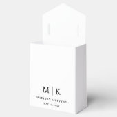 Minimaal en Chic | Weddenschap Bedankdoosjes (Geopend)