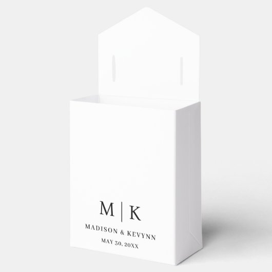Minimaal en Chic | Weddenschap Bedankdoosjes (Geopend)