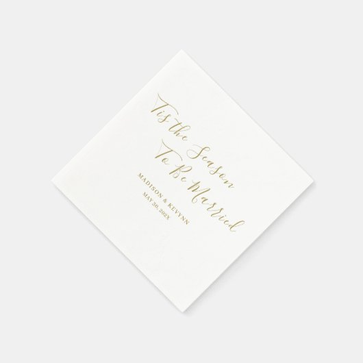 Minimaal en Chic | Weddenschap Napkins Servet (Hoek)