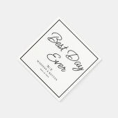 Minimaal en Chic | Weddenschap Napkins Servet (Hoek)