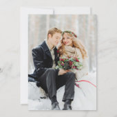 Minimaal en chique | Boho Wildflower Vrijgezellenf Kaart (Achterkant)