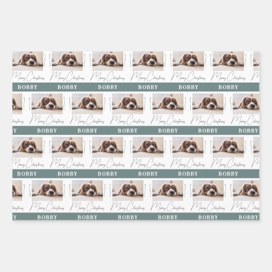 Minimaal feestelijke feestelijke feestelijke feest inpakpapier vel (Voorkant)