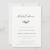 MINIMAAL FOLIAGE GREENERY GOLD LIJST VRIJGEZELLENF KAART (Voorkant)