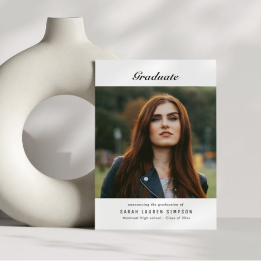 MINIMAAL |  foto afstudeer diner Kaart