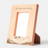 Minimaal gebergte gegraveerde lijstjes (Links)